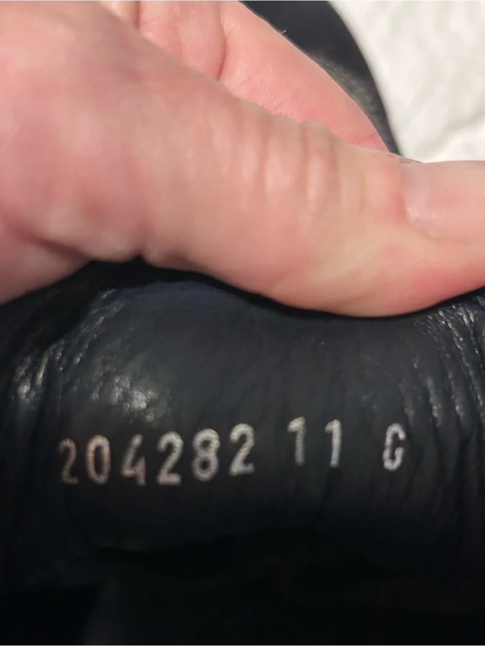 Gucci Men’s Black & Gray GG Canvas Low-Top Sneakers